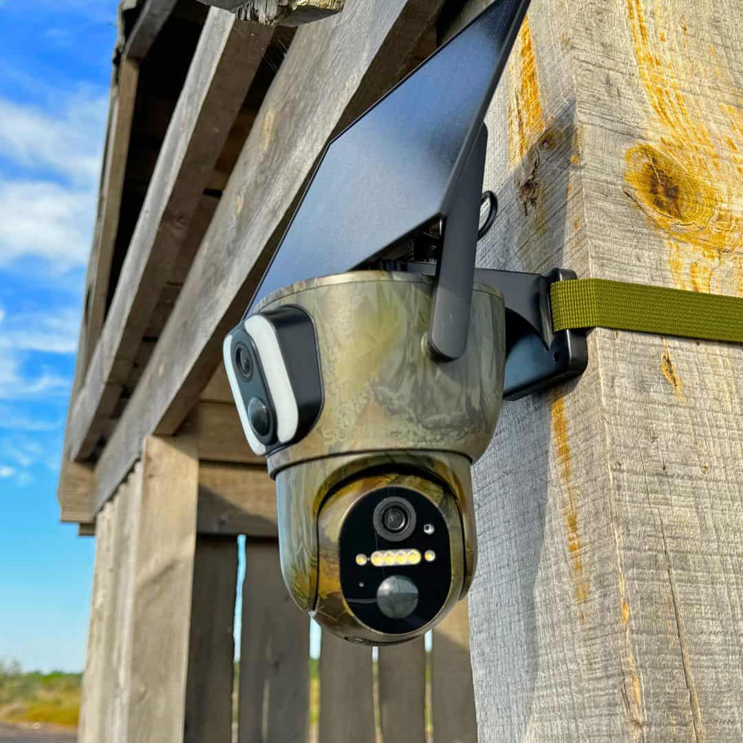 4K 8MP Ultra Full HD Solar Powered Security Camera 4G Colorful Day & Night Vision