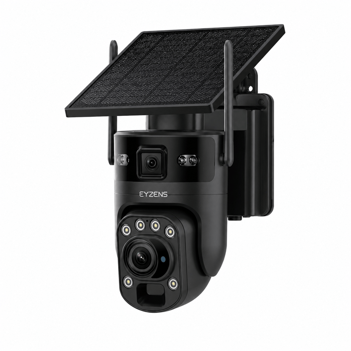 36x Optical Zoom - 3,300ft Range 4K Solar Security Camera NO WiFi NO Electricity