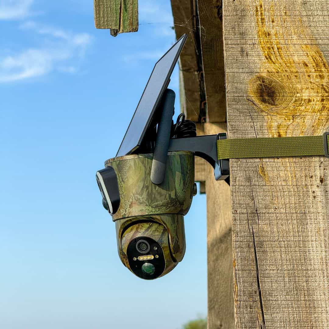 4K 8MP Ultra Full HD Solar Powered Security Camera 4G Colorful Day & Night Vision