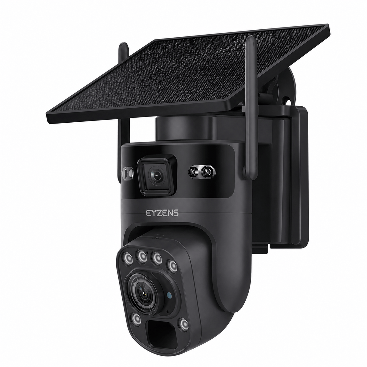 36x Optical Zoom - 3,300ft Range 4K Solar Security Camera NO WiFi NO Electricity