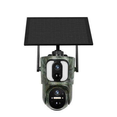 4K 8MP Ultra Full HD Solar Powered Security Camera 4G Colorful Day & Night Vision